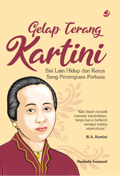 Sampul buku GELAP TERANG KARTINI...
